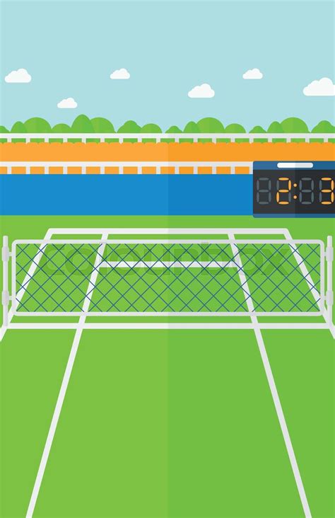 Background Of Tennis Court Stock Vector Colourbox
