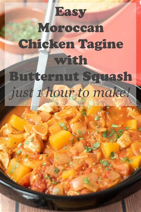 This Easy Moroccan Chicken Tagine With Butternut Squash Means You Can