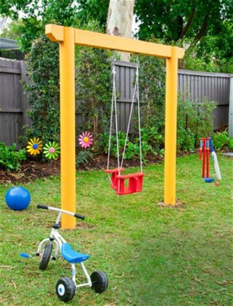 Java swing provides the utility to show frame within another frame by providing the class jinternalframe. Create your own swing | Wooden swing set plans, Swing set ...