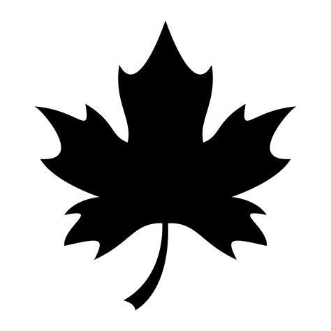 Autumn Maple Leaf vector logo 552374 Vector Art at Vecteezy
