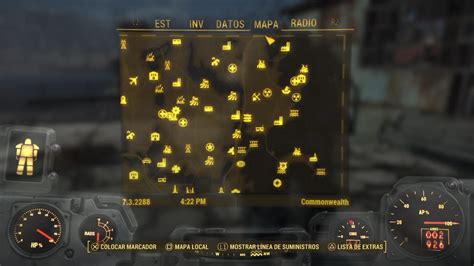 Fallout 4 Todas Las Ubicaciones Del Mapa Youtube