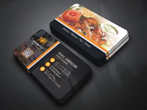 Restaurant Business Card On Behance