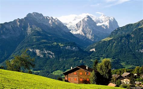 Switzerland Wallpapermountainous Landformsmountainnatural Landscape