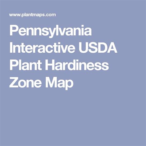 Washington Interactive Usa Plant Hardens Zone Map With The Text