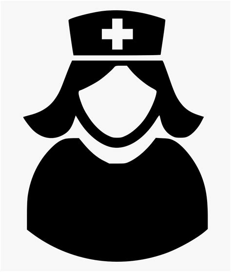 Transparent Nurse Silhouette Clipart Nurse Vector Png Free