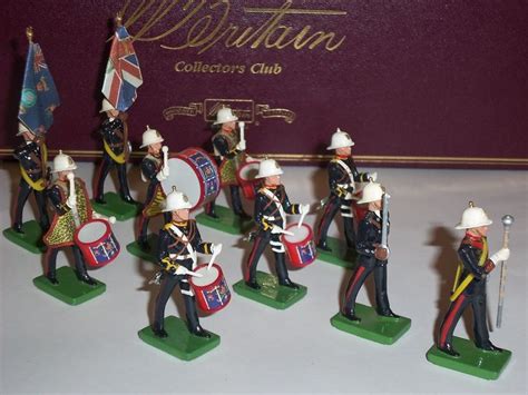 Britains Collectors Club Royal Marine Limited Edition Metal Toy Soldier