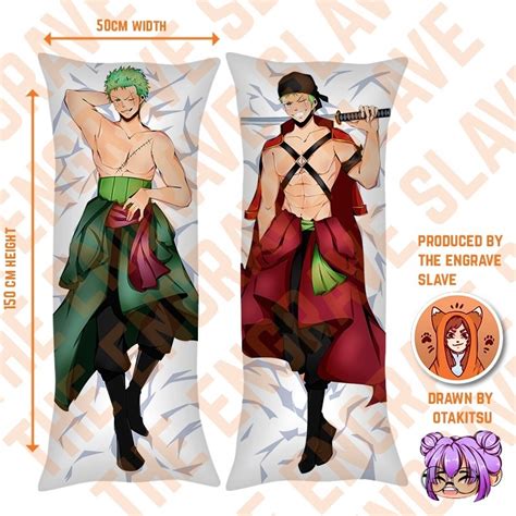 Roronoa Zoro One Piece Anime Body Pillow Waifu Case Dakimakura Cover