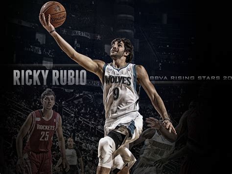 Ricky Rubio Timberwolves Nba 2012 13 Season Wallpaper Preview