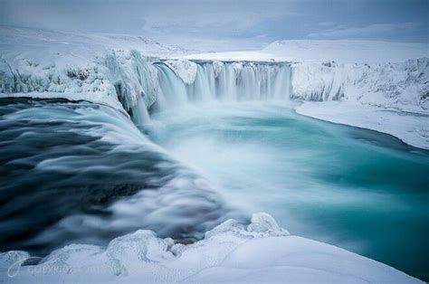 Godafoss Falls Iceland Région
