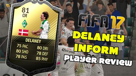 En este cuarto equipo podemos ver a cuatro jugadores españoles y unas cartas que van a dar mucho juego, como las de delaney o rashford. FIFA 17♦♦♦THOMAS DELANEY IF♦♦♦PLAYER REVIEWGerman - YouTube