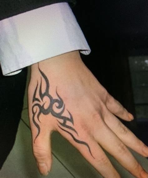 Tribal Hand Tattoos For Guys Tribal Hand Tattoos Simple Hand Tattoos