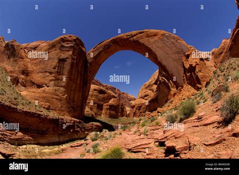 Rainbow Bridge National Monument Arizona Utah Stock Photo Alamy