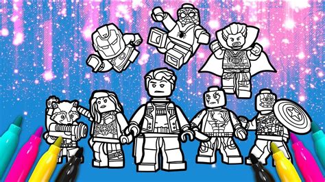 9 Best Lego Avengers Coloring