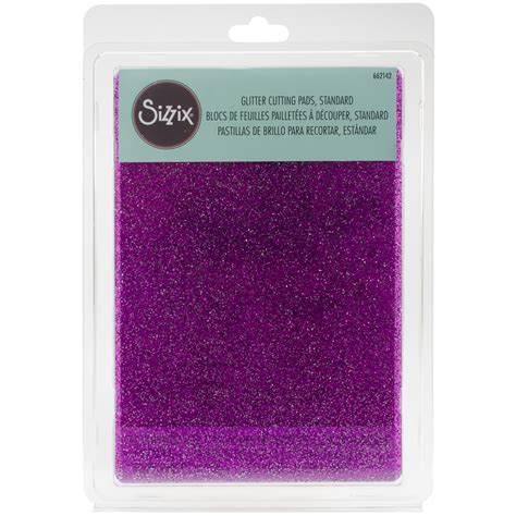 Purple Glitter Cutting Pads Standard 630454238294