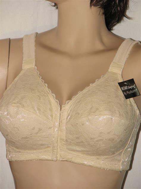 Plusform Instant Shaping 1628 Front Close No Wire Bra Ebay