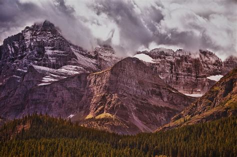 Glacier National Park Mt Us Dsc1235hdr Naturelifephoto Flickr