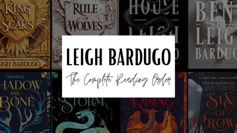 Reading Leigh Bardugo S Books In Order