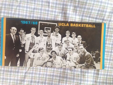 1967 68 Ucla Basketball Press Book Original Snorkelbob99 Free