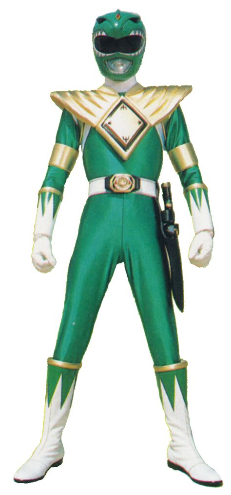Mighty Morphin Ranger Extra Power Ranger Verde