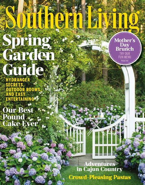 Southern Living Magazine A Touch Of Southern Hospitality