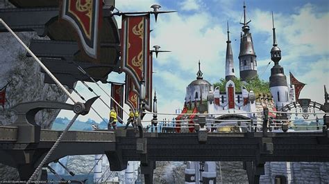 Final Fantasy Xiv A Realm Reborn Limsa Lominsa Crystal City Clear