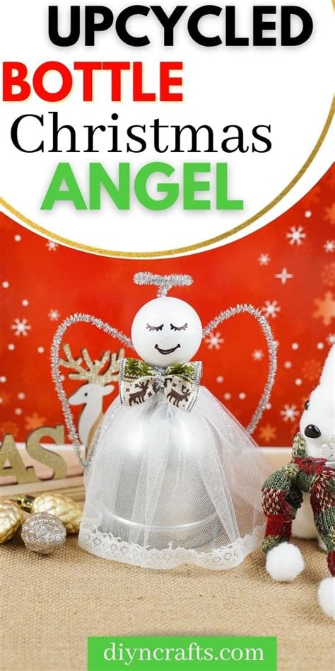 Gorgeous Upcycled Bottle Angel Christmas Decoration Diy And Crafts