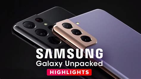 Samsungs Entire Unpacked S21 Event In 10 Minutes Supercut Youtube