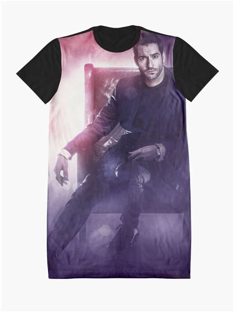Lucifer Morningstar Graphic T Shirt Dress For Sale By Lalamora