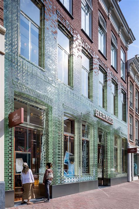 Awesome Architecture Brick Facade Amsterdam Houses Glass Brick