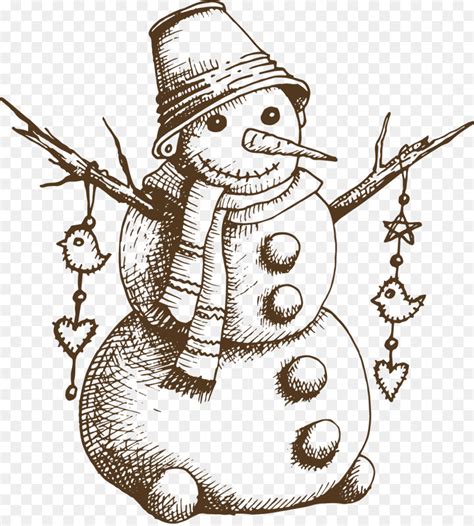 Snowman Drawing At Getdrawings Free Download