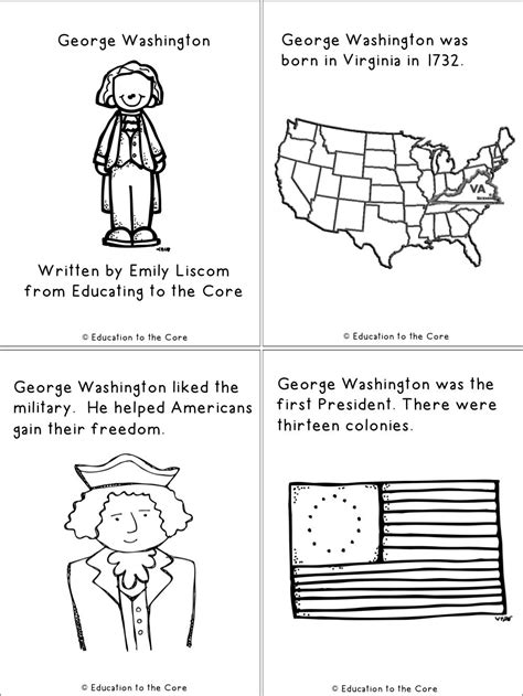 Presidents Day Worksheets Free