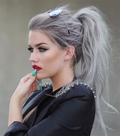 Long Gray Hair Color Ideas 2018 2019 Hair Colors