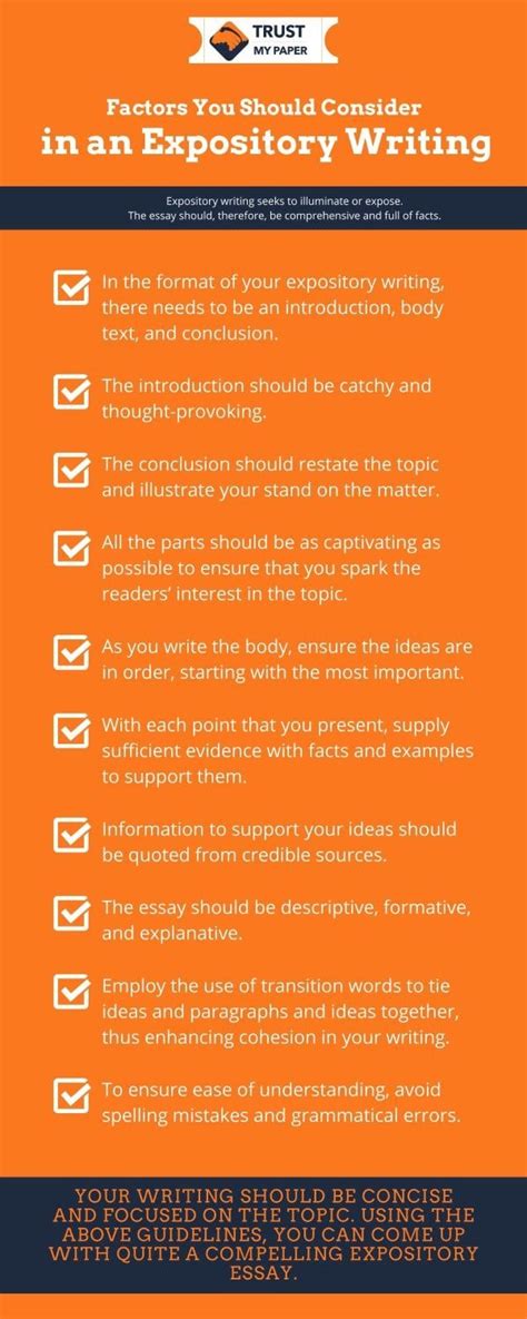 Learn How To Write An Expository Essay With Trust My Paper