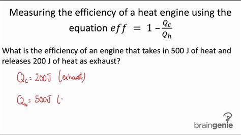 Physics 5244 Measuring The Efficiency Of A Heat Engine Using The