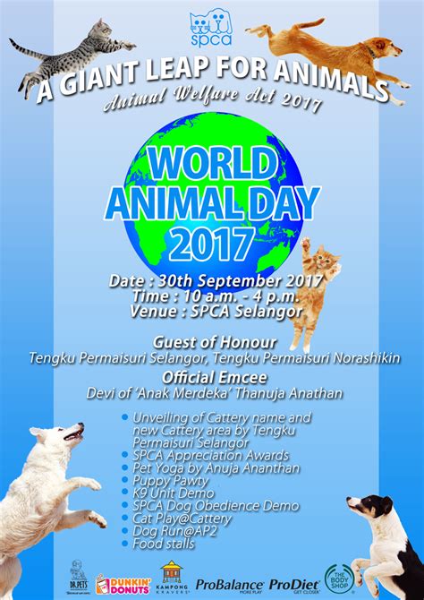 World Animal Day 2017 Spca Selangor