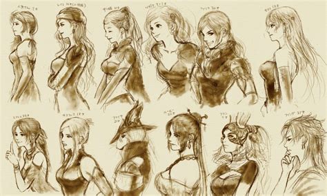 Cocura Aerith Gainsborough Celes Chere Faris Scherwiz Fran Ff12