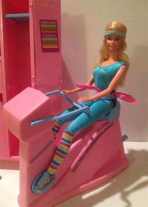 1984 Great Shape Barbie Workout Center Toys Amino