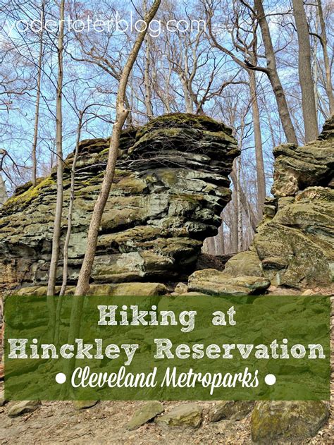 Hiking At The Whipps Ledges Within Hinckley Reservation