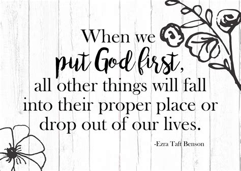 The Cozy Red Cottage Put God First Free Printable