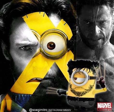 X Men Minions Are Coming Ig Soegimitro ~ Wolverine Minions Friends