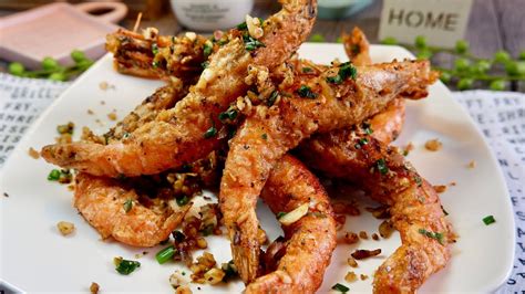 Your Family Will Love This Crispy Salt Pepper Shrimp 香脆椒盐虾 Chinese