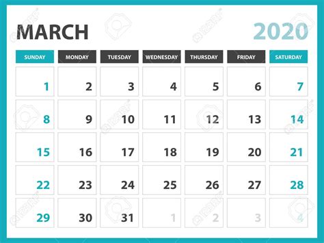 March 6 2020 Calendar Calendar Printables Free Templates