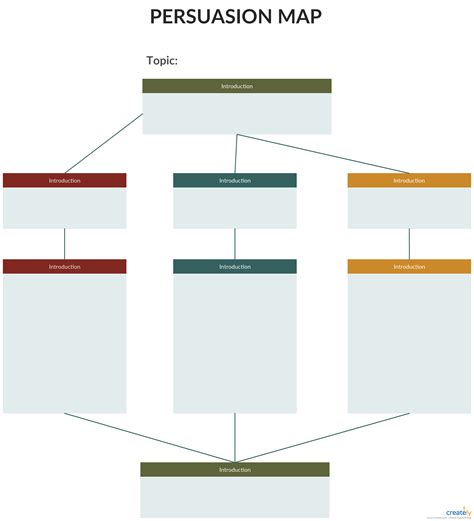 Persuasion Map Example Is An Interactive Graphic Organizer That Enables