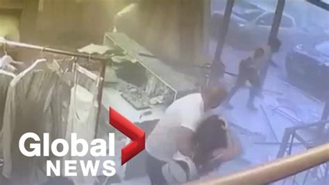 Beirut Explosion Cctv Footage Captures Moment Shock Wave Hits Local Shops Ouch Video Ebaum