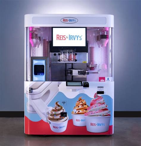 Robot Vending Machines Making You Ice Cream Robot News Vending
