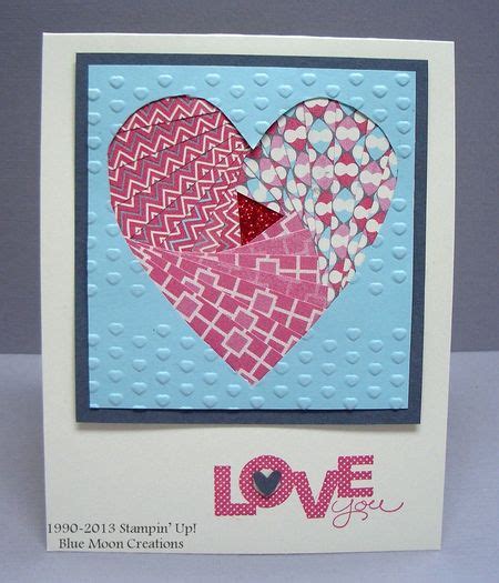 Iris Folding - Stamping With Blue Moon Creations