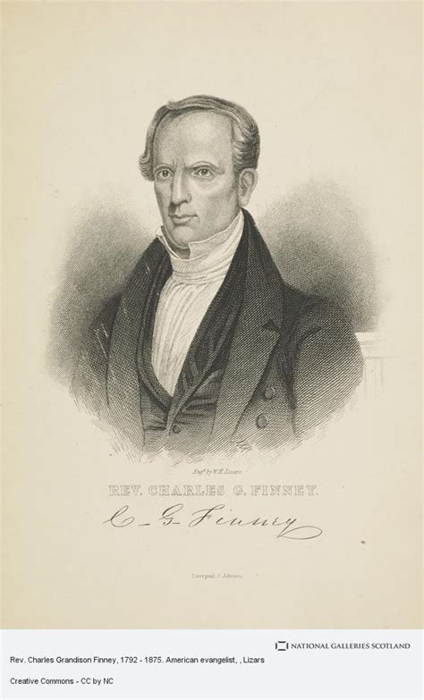Rev Charles Grandison Finney 1792 1875 American Evangelist National Galleries Of Scotland