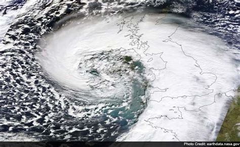 Flood Hit Britain Now Battered By Storms High Winds
