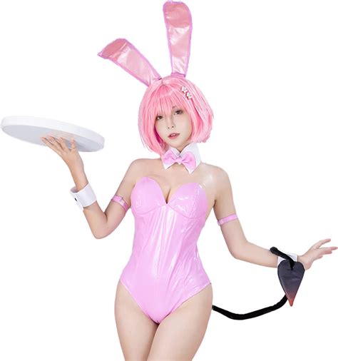 Amazon Com NSPSTT Bunny Girl Senpai Cosplay Sexy Bunny Costume For