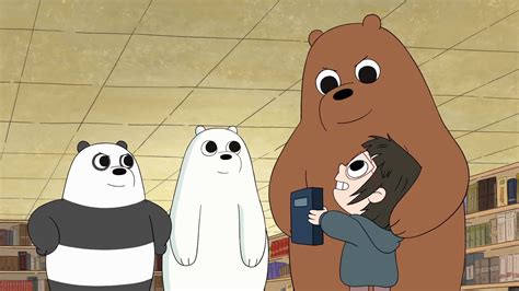 We Bare Bears The Library